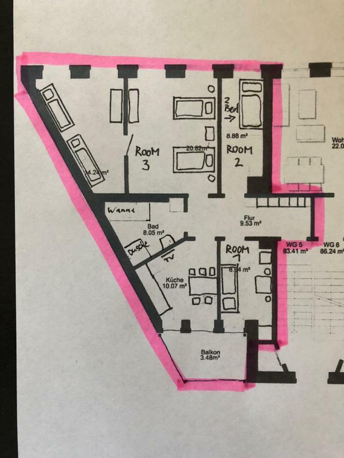 Leipzig-suites - Hostel-apartment Lindenauer Markt *