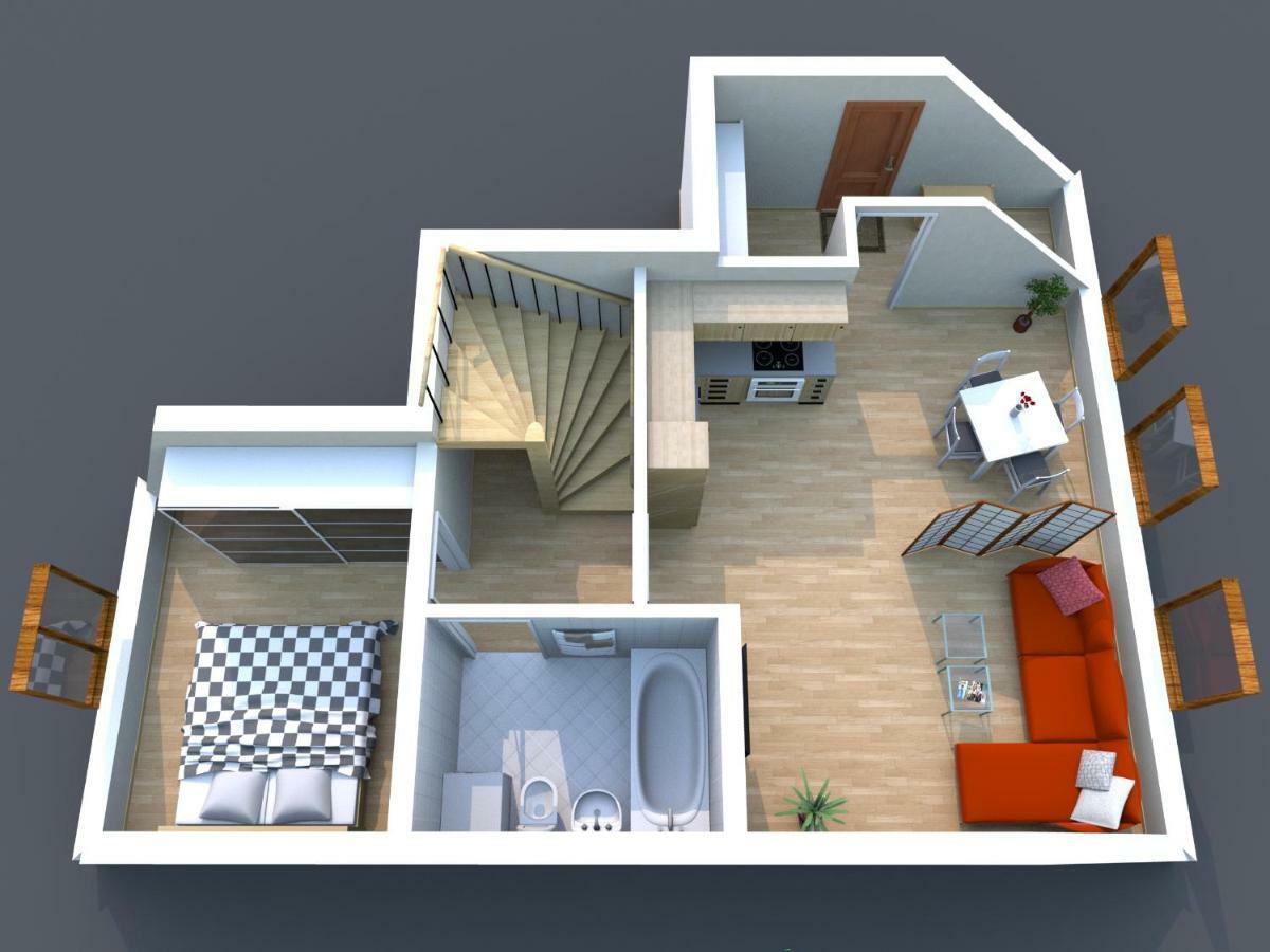 Appartement #5 Sladkiy Sliva Maisonette Boutique Leipzig